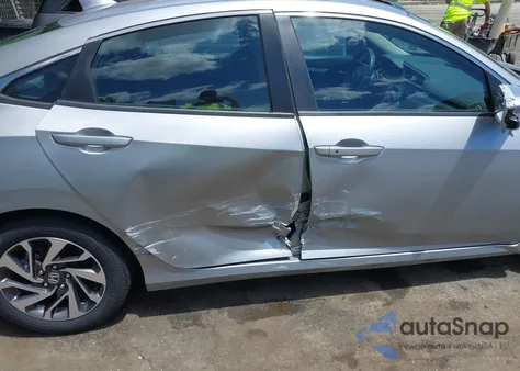 2017 Honda Civic Ex z USA, uszkodzony, nr VIN 2HGFC2F74HH567001